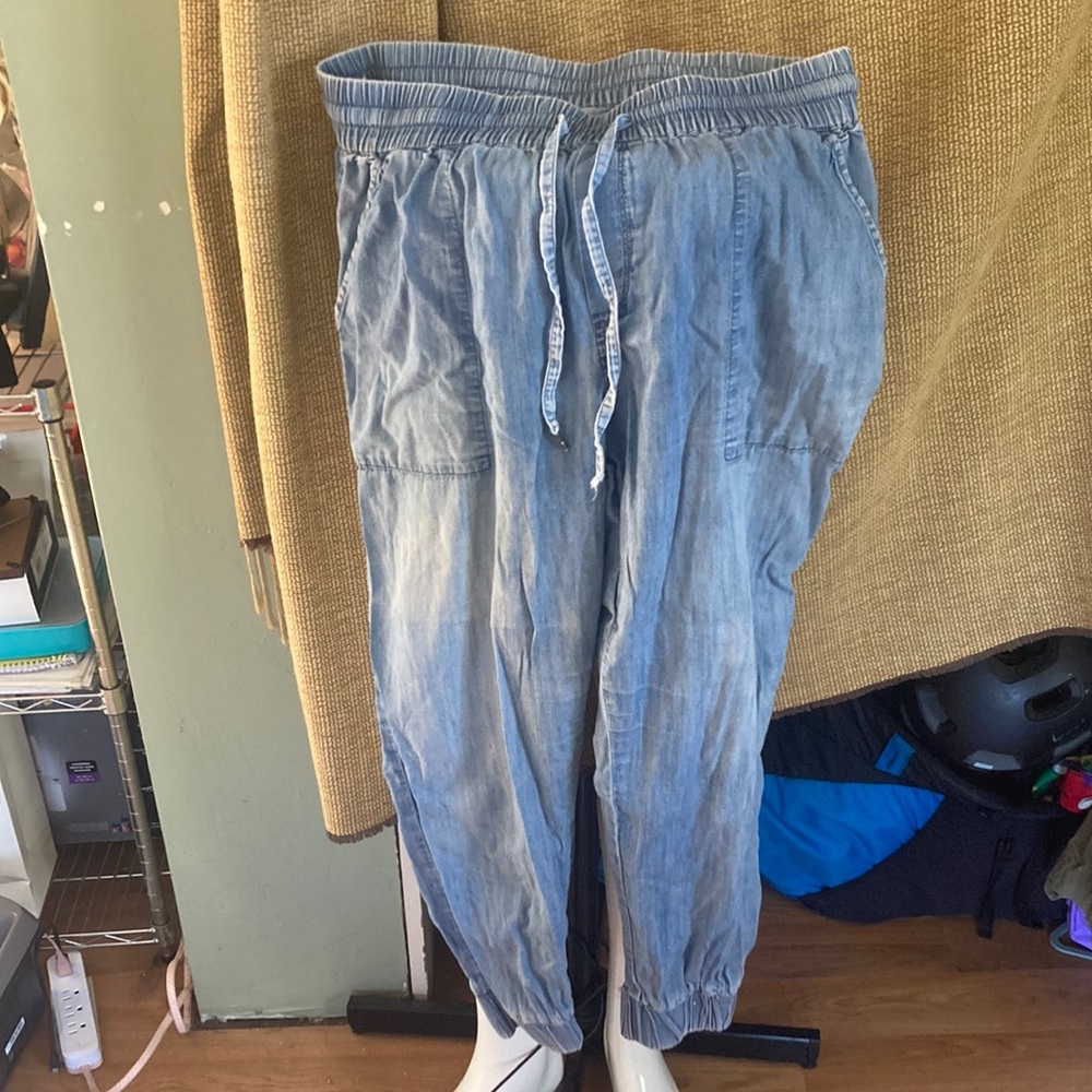 Style & Co Blue Jogger Sweatpants with Elastic Waistband